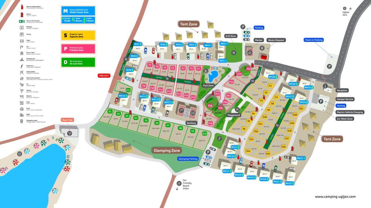 Mobile Homes At Camping Ugljan Resort Extérieur photo